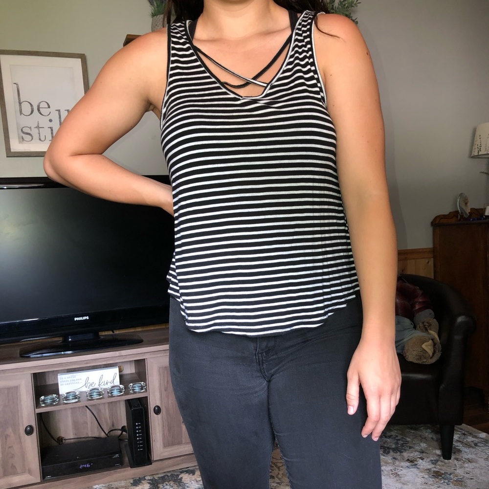 Women’s striped tank top